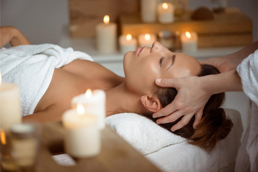 Relaxing massage therapy